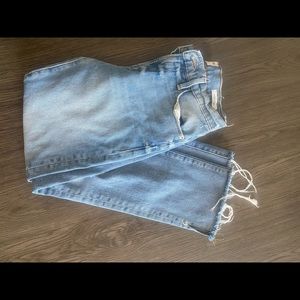 Le high straight Frame jeans